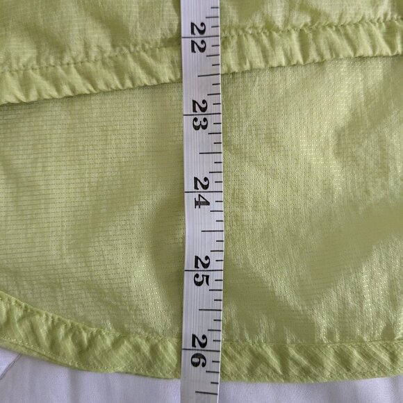 Nike Air Jacket Women's XL Neon Green Full-Zip Windbreaker High Neck Running - Picture 14 of 14